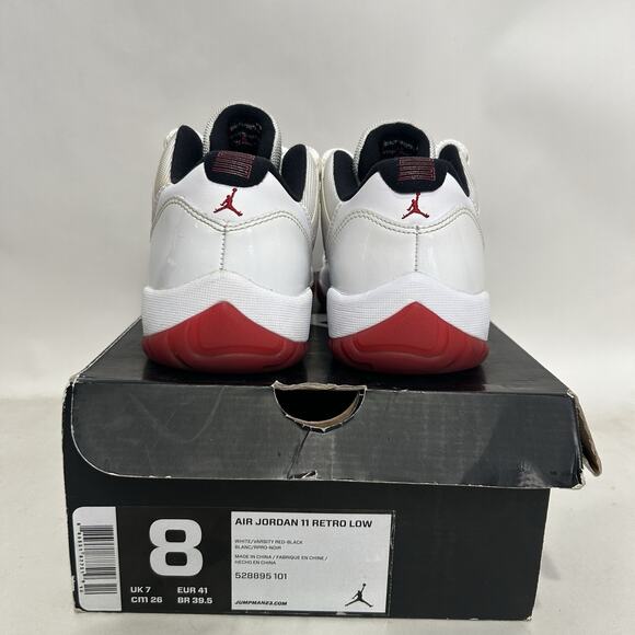 Nike Air Jordan Retro XI Low “Cherry/White Red\